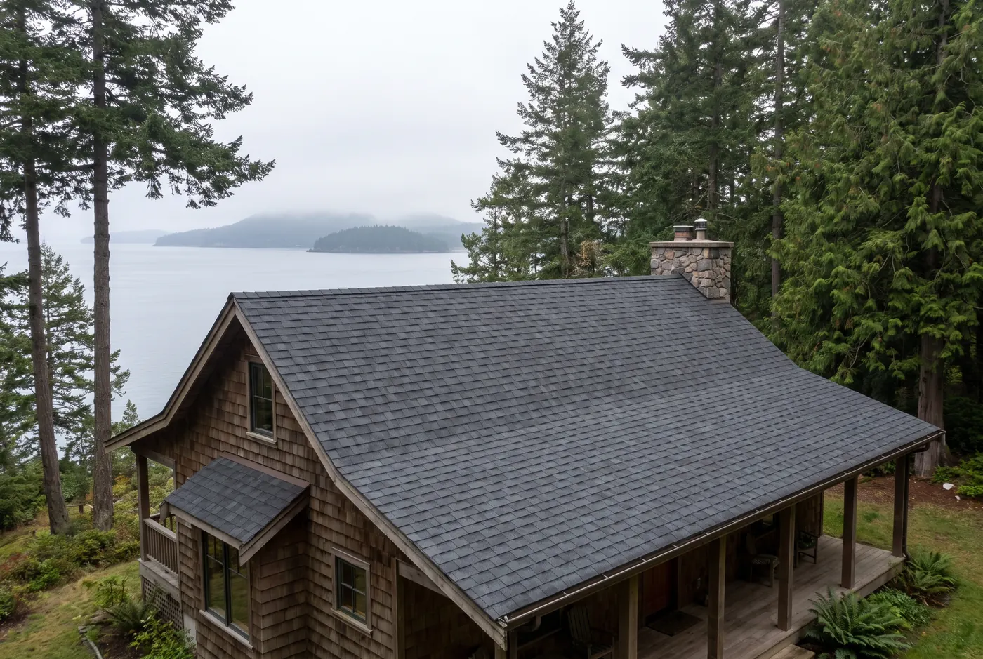 Asphalt Shingle Roofing in the San Juan Islands