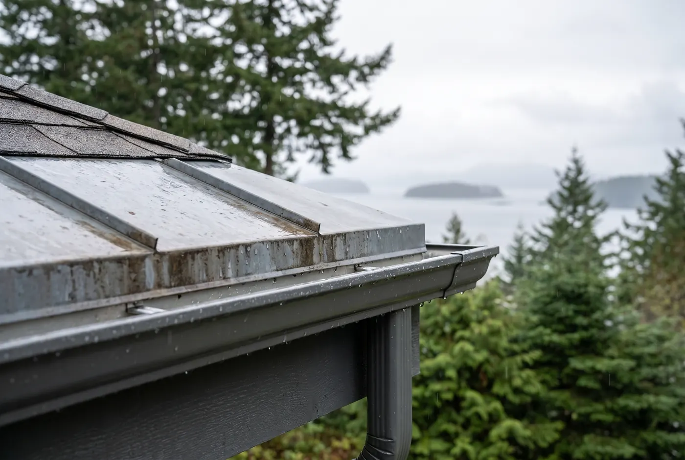 Gutters & Flashing in the San Juan Islands