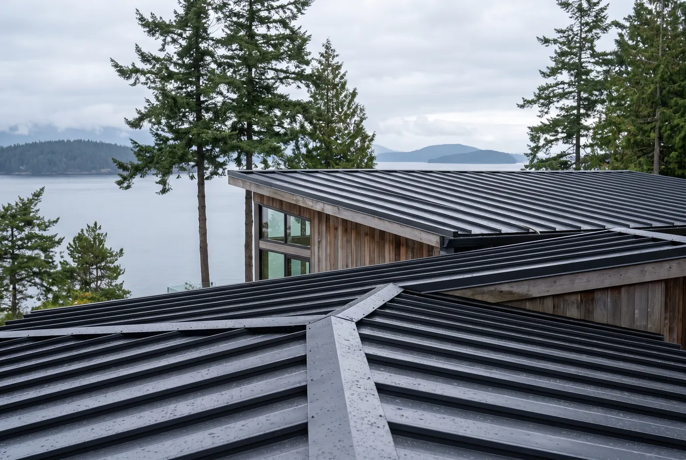 Metal Roofing in the San Juan Islands
